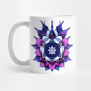 Cyberpunk Flowers Mug